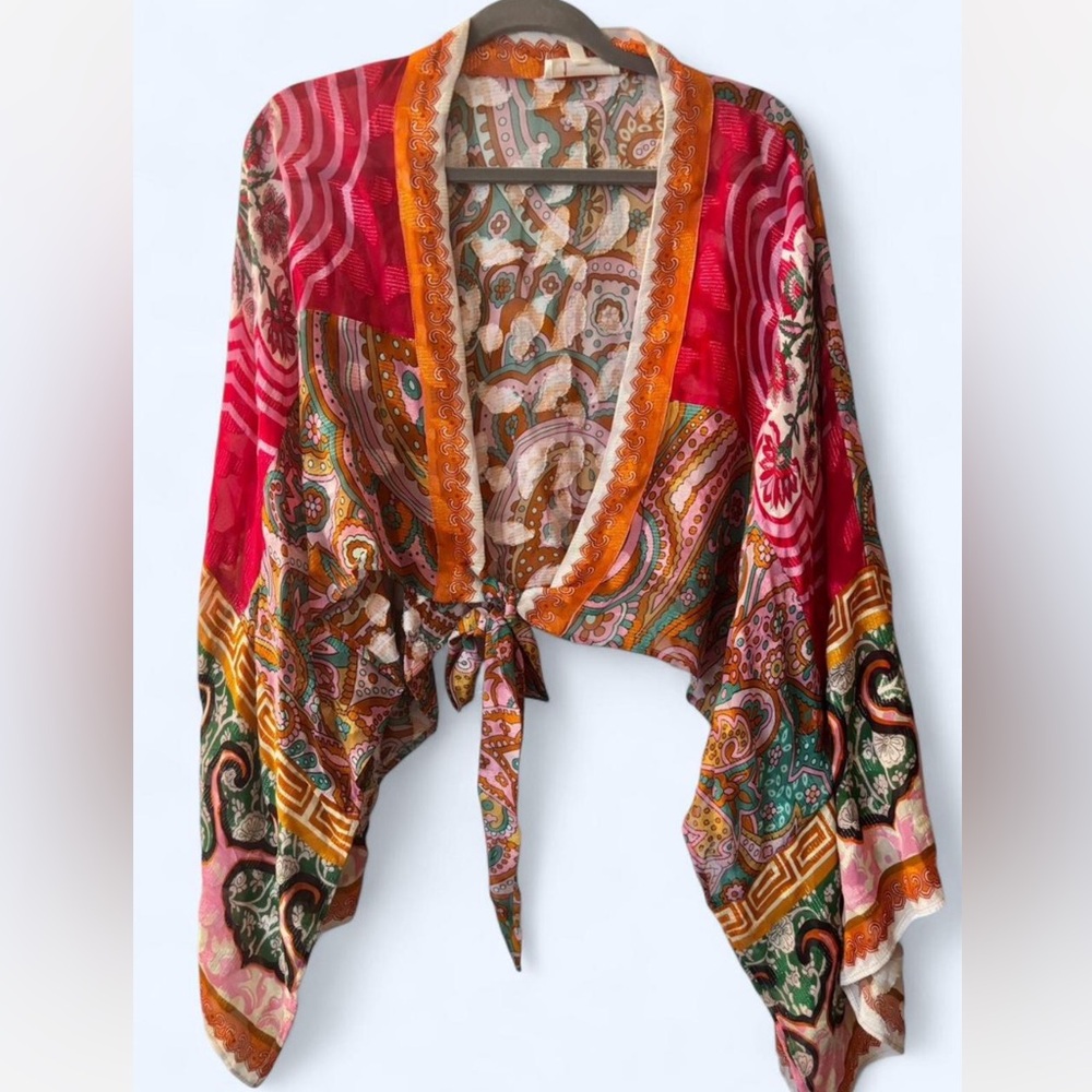 Anthropologie Multicolor Bohemian Blouse